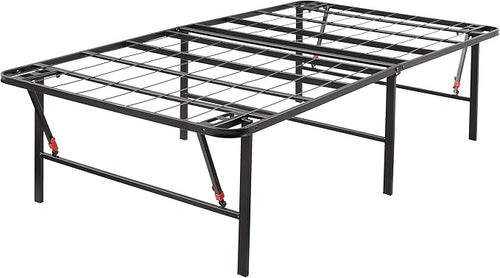 Amazon Basics Foldable Metal Platform Bed Frame, Noise-Free Mattress Foundation by AmazonBasics