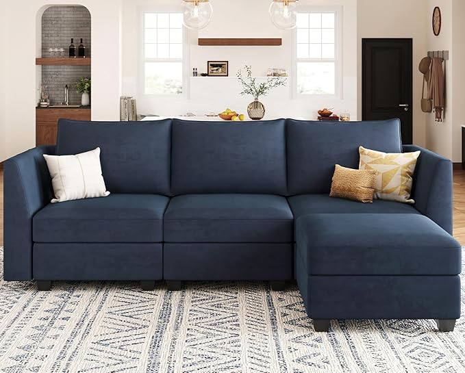 Belffin Convertible Sectional Sofa - Image 3