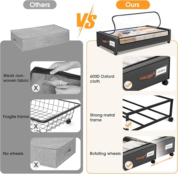SpaceHacks Under Bed Storage - Image 6