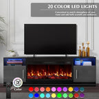 LEMBERI Fireplace tv Stand - Image 5