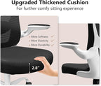 Ergonomic Office Chair, Comfort Swivel Home Office Task Chair, Breathable Mesh - Image 4