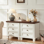 SAVOR LIFE Farmhouse Nightstand - Image 4