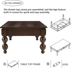 Retro Traditional Coffee Table - Image 5