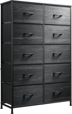 WLIVE Tall Dresser with 10 Drawers, Dressers & Chest of Drawers, Dresser by WLIVE