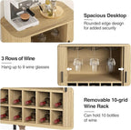 FiveWillowise Coffee Bar Cabinet - Image 4