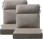 Unimatta Sunbrella Outdoor High Back Chair Cushion Seat Pads, 44 x 21 Inch by Unimatta