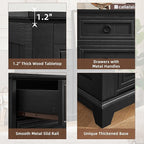 Joaxswe Farmhouse 6 Drawer Dresser - Image 7