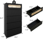 senlin Fluted 5 Drawer Dresser, - Image 2