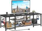 YGEOMER TV Stand for Up to 75 Inch TVs, Entertainment Center by YGEOMER