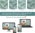 Chyhomenyc Extra Long Aqua Green Semi Sheer Curtains 108 Inches Long 2 Panels - Image 9