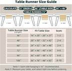 FEXIA Boho Table Runner for Summer Home Coffee Decor - Image 3