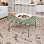 Dulles Glass 18 inch Square Glass Table Top - Image 2