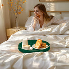 MAONAME Dark Green Decorative Tray, Plastic Trays - Image 6