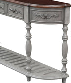 LUMISOL Half Moon Console Table - Image 5