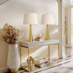 Oneach 25.75" Modern Table Lamp Set of 2, Bedside Lamps - Image 3