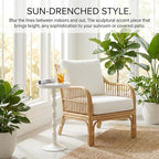 Small Round Drink Table, Pedestal Tables, Small Round Side Table - Image 6