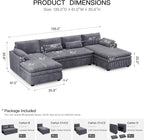 Belffin Large Modular Sectional Sofa - Image 2