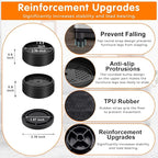Furniture Risers Bed Risers Heavy Duty 1 inch, 2 inch, 3 inch, 4 inch Round - Image 5