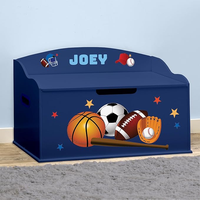 DIBSIES Personalized Creative Wonders Toy Box, 30 x 19.25 x 18 inches, - Image 4