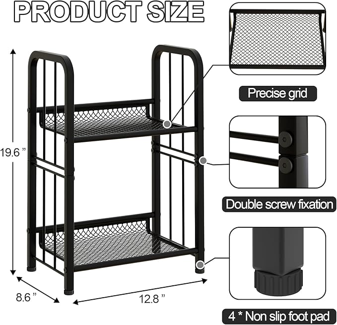 Bookshelf Storage Shelf Bookcase Freestanding Storage Stand - Image 3