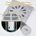 Disposable Hair Drain Stickers, Upgrade Disposable Shower Drain Cover Hair - Image 3