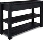 Grain Wood Furniture Montauk Console Table, Solid Wood - Image 6
