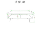 Belmont Home 42 inch Reclaimed Wood Coffee Table - Image 3