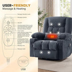 Swivel Recliner Chair for Adults - Image 4