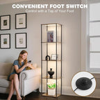 Tall Display Shelf with Lights, Dimmable LED Display Cases - Image 5