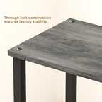 TUTOTAK End Table with Charging Station, Small Side Table, Nightstand Bedside - Image 9