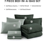 Monbix Full Size Comforter Set, Deep Forest Bedding Comforter - Image 7