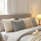 Fancy Homi 4 Packs Decorative Throw Pillow Covers - Image 7