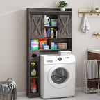 Vabches Over The Toilet Storage Cabinet, Farmhouse Storage Cabinet Over Toilet - Image 5