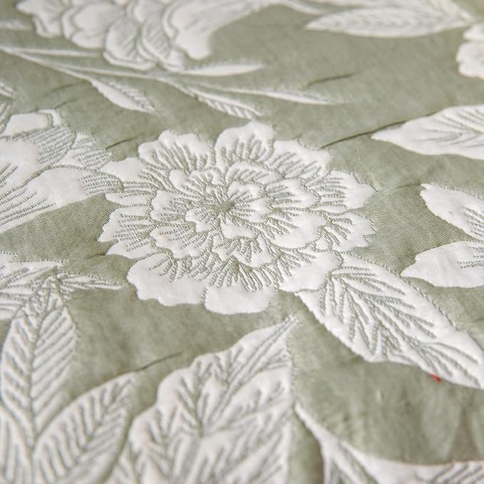 GLORY SEASON Sofa Cover Luxury Jacquard Stylish Embroidery Ruffle, Vintage Sofa - Image 5