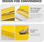 MIULEE Yellow Outdoor Seat Cushion 22x22 Inch Waterproof & 3 Year Fade - Image 7