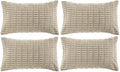 Fancy Homi 4 Packs Decorative Throw Pillow Covers by Fancy+Homi