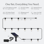 Brightech Ambience Hybrid Outdoor String Lights - Image 5