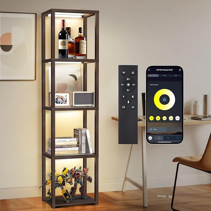 OUTON 67" Glass Display Shelf by OUTON