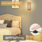 Ruiever Floor Lamp for Living Room, Farmhouse Floor lamp, Modern Standing lamp - Image 5
