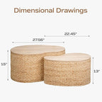 Cloud Nesting Coffee Table Set of 2 - Image 2