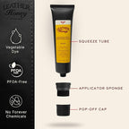 Leather Honey Black Recoloring Balm: Color Restorer and Scratch/Scuff Remover - Image 3
