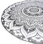 Mandala Floor Pillow Cover Meditation Cushion Seating Throw Hippie Round - Image 7