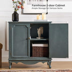 HULALA HOME Antique Accent Cabinet - Image 4