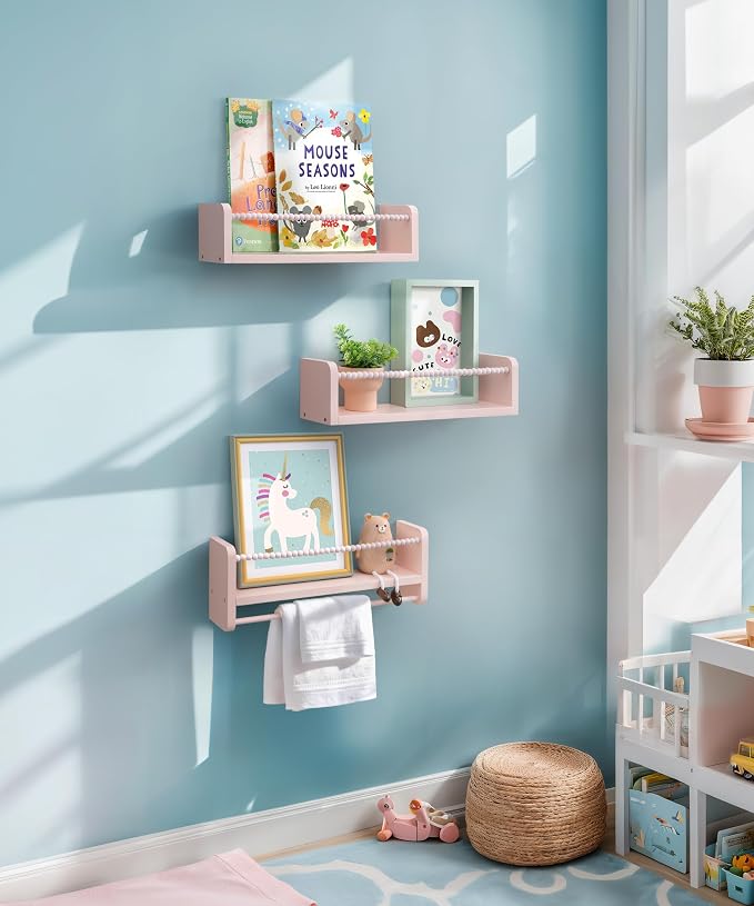 Maxpeuvon Nursery Book Shelves, Bedroom and Kitchen - Image 5