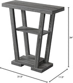 Convenience Concepts Newport V Console Table 31.5" - Image 3