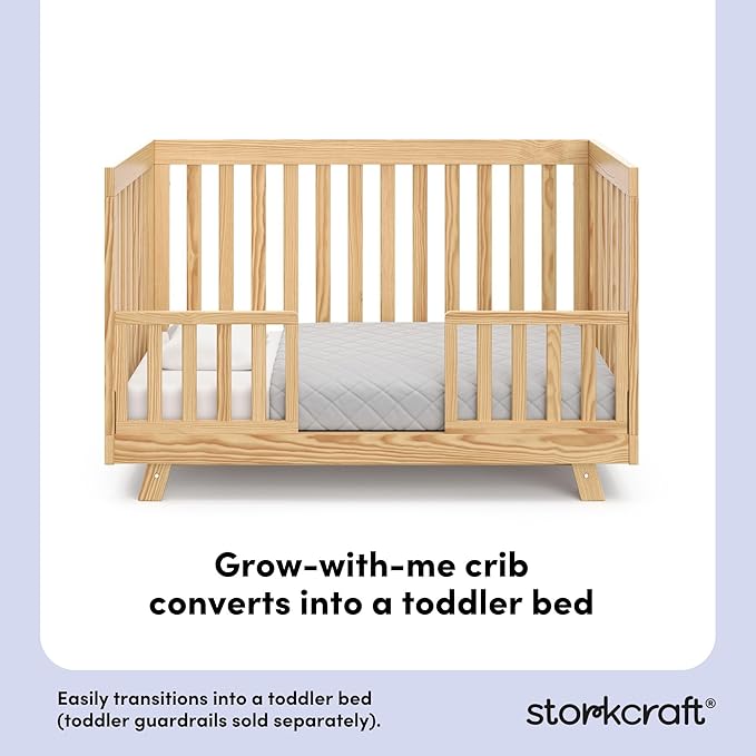 Storkcraft Beckett 3-in-1 Convertible Crib – GREENGUARD Gold Certified - Image 5