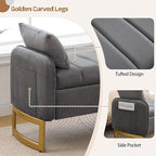 End of Bed Storage Bench, Storage Ottoman Bench - Image 4