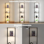 Tall Display Shelf with Lights, Dimmable LED Display Cases - Image 4