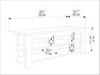 Decorotika Rita Modern Corner TV Stand - Image 7
