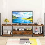 GYIIYUO TV Stand with Fabric Drawer - Image 7